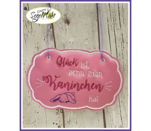 Stickserie - ITH Türschilder Bunnies